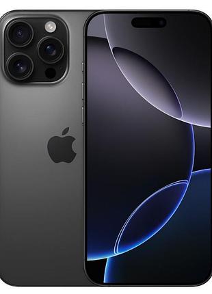 Мобильный телефон apple iphone 16 pro max 256gb black titanium (mywv3)