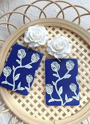 Акрилові сережки