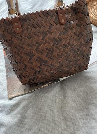 Mega sale !!!!бамбукова плетена сумка 7