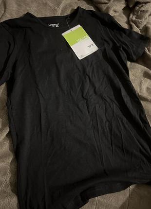 Футболка чорна 158/164