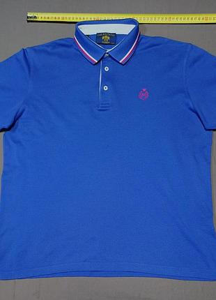 Плечі 46 см celentano  поло темносинього кольору size l/50 made in eu/ italy  100% cotton