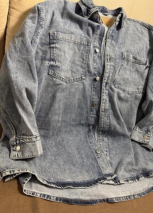 H&m сорочка кежуал унісекс оверсайз нова стильна оригінал!