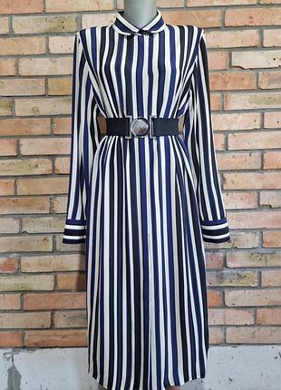 Akris люкс бренд платье-рубашка натуральный тутовый шелк.