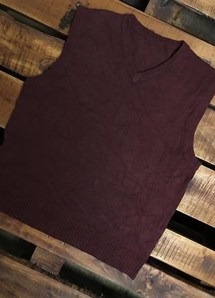 Мужская кофта (джемпер) tu (ту мрр идеал оригинал бордовая)