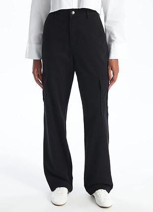 Джинси карго cargo чорні lc waikiki нові, без бірки, не ношені