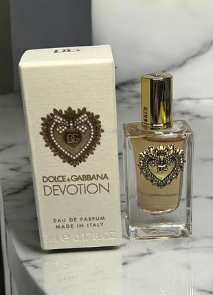 Dolce&gabbana devotion eau de parfum парфумована вода для жінок 5ml