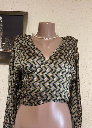 Топ блуза шолк зара