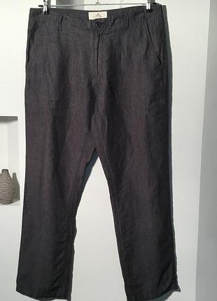 Льняные брюки р 34r