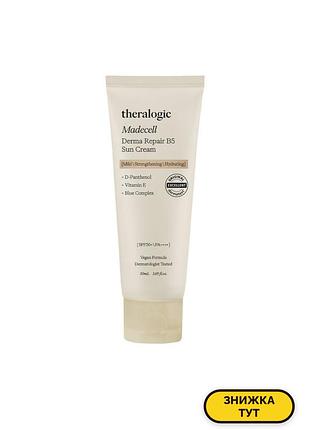 Сонцезахисний крем для обличчя з освітлюючим ефектом theralogic spf 50+