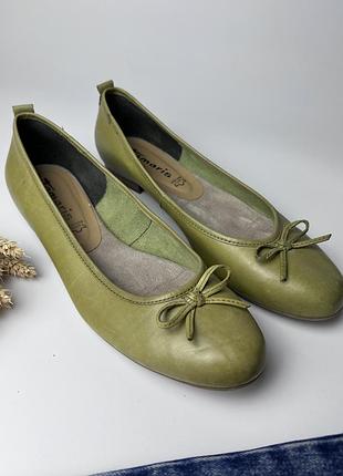 Шкіряні балетки tamaris німеччина