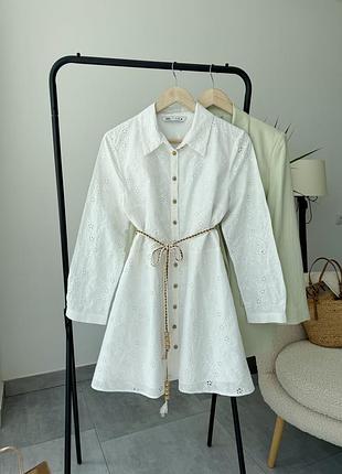 Сукня з прошви zara