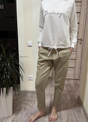 Штани беж розмір s