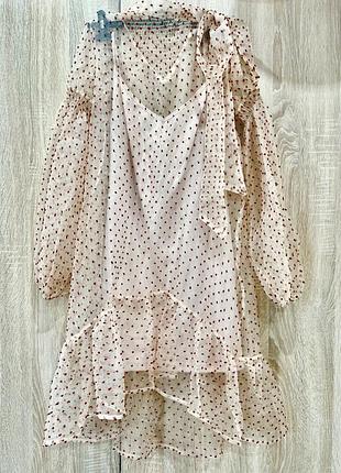 Прозора коротка сукня