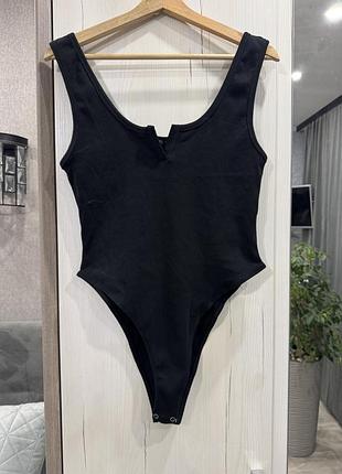 Боді  в рубчик від zara
