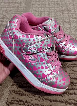 Кроссовки ролики на колесах для девочки