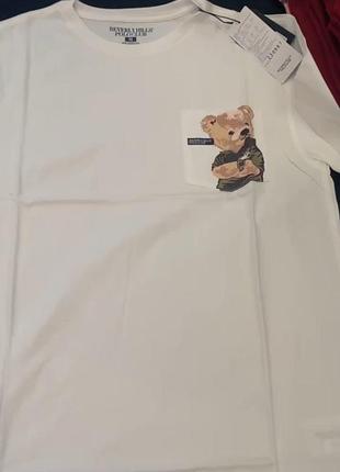 Футболка polo bear ralph lauren унісекс футболка з ведмедем