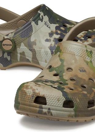Сабо crocs veil abstract classic, m9, м10
