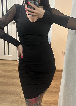 Сукня по талії з чокером 🖤