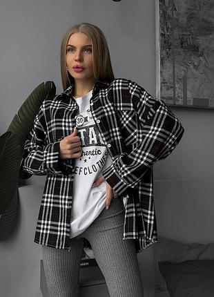 Сорочка в клітинку