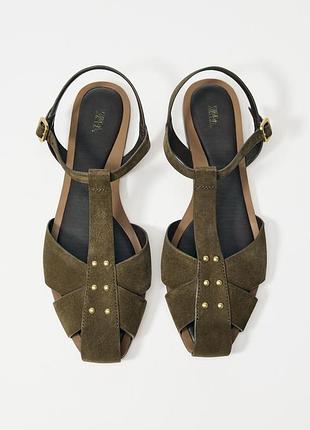Женские босоножки сандалии zara