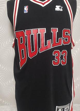 Баскетбольна ретро джерсі chicago bulls scottie pippen 33 p.xl