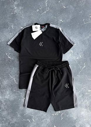 Чорний чоловічий комплект calvin hm0hm00533 klein💣