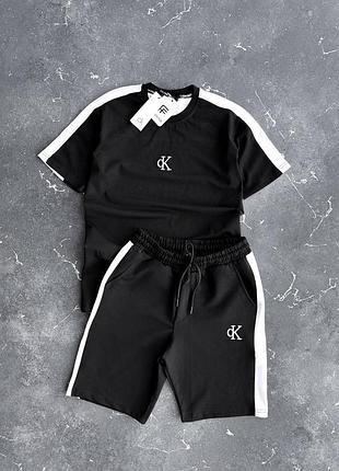 Чорний чоловічий комплект calvin hm0hm00533 klein💣