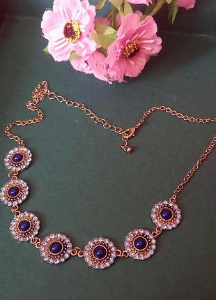 Нежное, винтажное колье. англия.