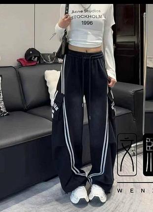 Классные брюки багги корея