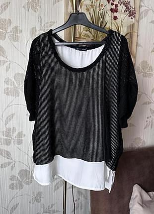 Стильна футболка топ zara розмір см
