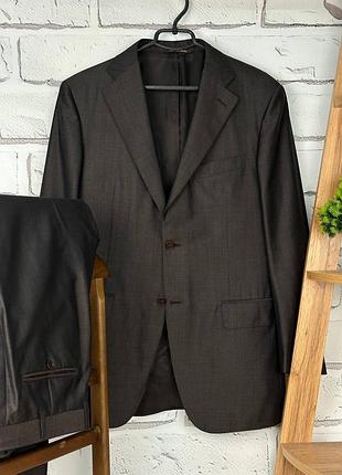 Костюм чоловічий canali коричневий розмір л
