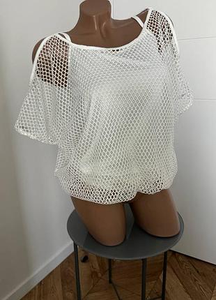 Легкая майочка в сеточку