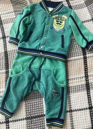 Костюм для хлопчика, по бірці 68 см, 4-7 місяців, фірми slim.