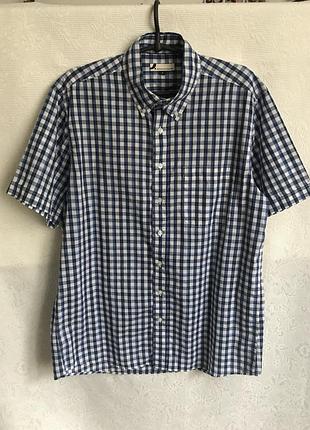 Чоловіча сорочка літній варіант короткий рукав