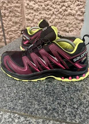 Трекінгові кросівки бігові люкс оригінал  salomon xa pro 3d v9 40 40,5