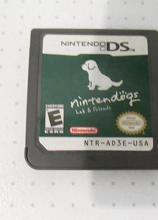 Картридж с игрой nintendo ds - nintendogs: lab & friends (ntr-ad3e-usa)