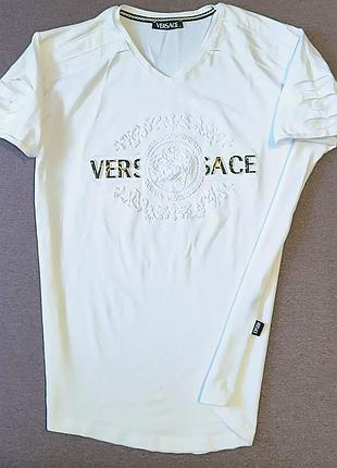 Футболка женская versace, оригинал, размер l.