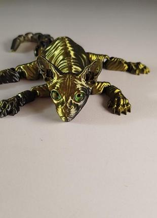 3d іграшка, антистрес котик сфінкс