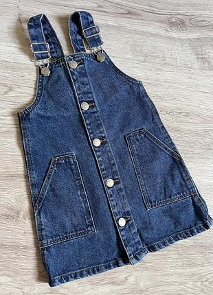 Джинсовий сарафан denim co спідниця