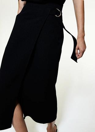 Спідниця міді спідниця на запах юбка миди спідничка олівець юбка карандаш миди