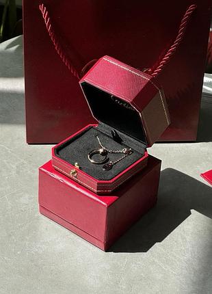Подвеска ❤️ cartier juste un clou diamond pendant 18k rose gold7 фото