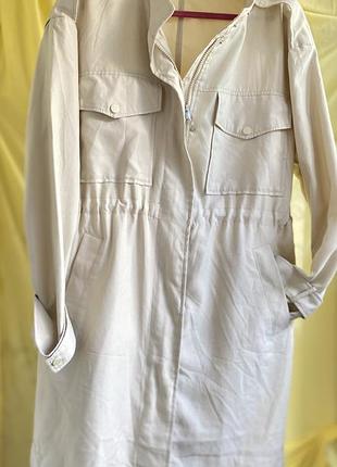 Стильное светлое пальто vero moda