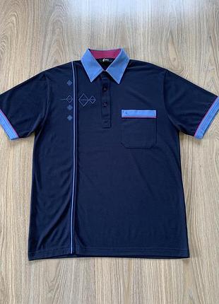 Мужская итальянская хлопковая футболка поло gabicci