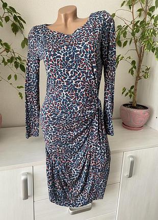 Новое натуральное миди платье