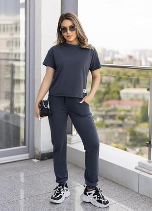 Женский спортивный костюм с футболкой от 42 до 52 размера