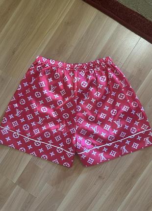 Піжамні жіночі шорти louis vuitton l
