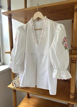 Сорочка-жакет вишиванка