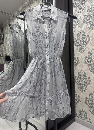 Італійське плаття шифон р. s нове