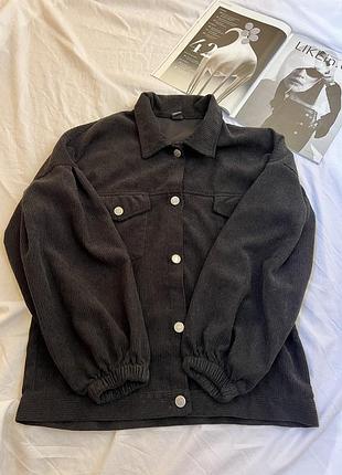 Вельветова сорочка shein