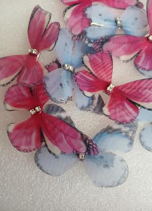 Заколки на волосся "метелики "